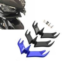ราคา Winglet Front ABS Plastic Fairing Race Fins Windshield For YAMAHA YZF-R3 R25 Motorcycle Aerodynamic (41477760462)