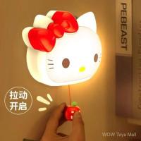 ราคา ขายร้อน สนุกสวัสดีคิตตี้ไฟกลางคืนสามารถแขวนแสงผนังตกแต่งห้องนอนข้างเตียงสวัสดีคิตตี้นอนแสงกับนอนคืนสวัสดีคิตตี้ตบเบา ๆแสงอะนิเมะอุปกรณ์ต่อพ่วงของขวั (57904502130)