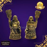 ราคา [sumpati]รูปหล่อองค์พระสังกัจจายน์ถือพัด เนื้อทองเหลือง ขนาดประมาณ 3 ซม บูชาเสริมความอุดมสมบูรณ์ เสริมโชคลาภเงินทอง (20477035566)