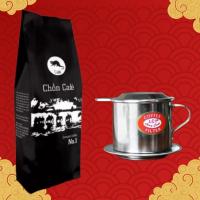 ราคา ☕ครบชุดกาแฟ+แก้วดริป☕แก้วดริป สำหรับกรองกาแฟเวียดนาม☕ ชุดกาแฟ+แก้วดริป☕ กาแฟ (27858088515)