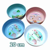 ราคา ขัน ขันน้ำ ขันตักน้ำ ขันน้ำทรงกลม ขนาด 20 ซม. หนา สวยงาม (19483483440)