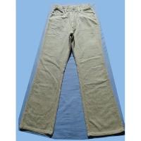 ราคา กางเกงลูกฟูกขาม้า สีน้ำตาลอ่อน เอว 25-26" แบรนด์ something by edwin (23982960888)