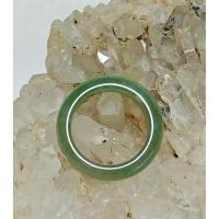 ราคา แหวนหยกพม่าแท้ % สีเขียวเนื้อใส (41961188683)