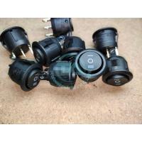 ราคา สวิตช์กลม 3 ขา สีดำ ON - OFF - ON (20871968793)