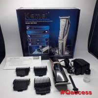 ราคา ปัตตาเลี่ยนไร้สาย KEMEI รุ่น KM-5018 แบตเตอร์เลี่ยนตัดผมไร้สาย สามารถล้างน้ำได้ ใบมีดไททาเนี่ยม (12855965159)