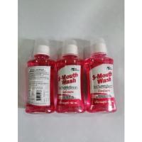 ราคา น้ำยาบ้วนปาก -[3 x180 ml]-[แพ็ค 3 ขวด] S-MouthWash (6553061944)