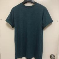 ราคา เสื้อยืด TOPMAN แท้ สีเขียว มือสอง ไซส์ L (2069915151)