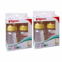 ราคา PIGEON ขวดนม 4 ออนซ์ RPP ลายยีราฟ พร้อมจุกนมเสมือนนมมารดา ไซส์ S(แพ็ค 4 ) (389559387)