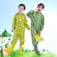 ราคา เสื้อกันฝน ชุดกันฝน กางเกงกันฝน ชุดเสื้อกันฝนสำหรับเด็กและเยาวชน สไตล์การ์ตูน พร้อมกางเกงน้ำ (49254799759)