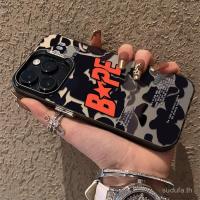 ราคา ลายพรางแฟชั่นโลโก้ภาษาอังกฤษเคส iPhone เคสแข็งกันกระแทกสำหรับ iPhone 14PROMAX 15 15PROMAX 13 12 11 PRO MAX 13pro XR XS 8PLUS 7plus เคสแข็ง cawi (29255875099)