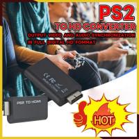ราคา (พร้อมส่งด่วน) HDMI Video Converter Adapter with 3.5mm Audio Output + USB Cable for PS2 to HDMI (29261982364)