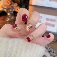 ราคา 【สินค้าใหม่DD325] พร้อมส่งในไทย แฟลชเจาะเล็บปลอม เล็บปลอมกันน้ำ กล่องละ 24 ชิ้น เล็บปลอมสำเร็จรูป (29821898376)