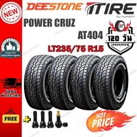 ราคา ยางรถยนต์ ขนาด 235/75R15 รุ่น AT404 ยี่ห้อ Deestone (แถมจุ๊บลม) 1ชุด 4 เส้น ถูกที่สุด (28254978583)