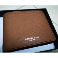 ราคา กระเป๋าสตางค์​ MICHAEL KORS กระเป๋าหนังสีน้ำตาล (6702054969)