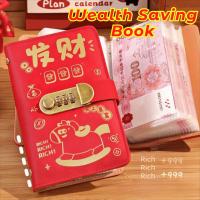 ราคา ROSEGOOD ท้าทายเงิน, 100 ซองปี Horse Binder Saving Challenges หนังสือ, กันน้ําแบบใช้ซ้ําได้พร้อมรหัสผ่านล็อค PU Budget Challenge Booklet ของขวัญ (45803679960)