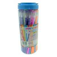 ราคา ปากกาลูกลื่น แพ็ค50ด้าม Maples MP888 ด้ามยาว คละสี (2782740397)
