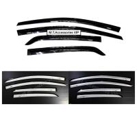 ราคา yaris ยาริส ปี2006-2013 กันสาด สีดำ/สีขาว/สีบรอน (24513517483)