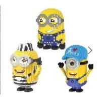 ราคา มินเนี่ยน Minion 9042 9043 9044 เลโก้ ตัวต่อ นาโน Nanoblock Microblock นาโน ไมโคร บล็อก (2691549029)