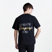 ราคา playboy เสื้อยืดคอกลมแขนสั้นกระต่ายด้านหน้า Playboy ด้านหลัง P1MT259TB115BK (52501226196)