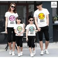 ราคา เสื้อครอบครัว พ่อแม่ลูก มี 18 รายการ cotton 100% เสื้อคู่รัก วันดี wandee (1ตัว) c2 (4507112207)