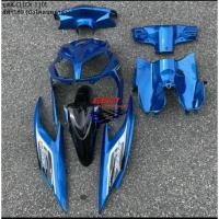 ราคา ชุดสี CLICK 110I สีฟ้า189 บังโคลนหน้า สีดำ เฟรมรถ กรอบรถ Honda คลิก110i ABS ชุดสี CLICK 110 I (6177823162)