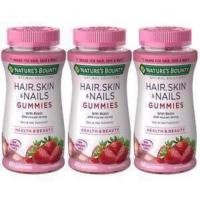 ราคา Nature’s bounty,Hair, skin & Nails Gummies,Strawberry,80 gummies ราคา450.- (1106007407)