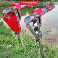 ราคา SES ที่วางคันเบ็ดอัตโนมัติแบบพับได้ Sea Pole สแตนเลสสปริง Ground Spike อุปกรณ์ตกปลา (26793743492)