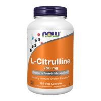 ราคา Now Foods, L-Citrulline, 750 mg, 180 Veg Capsules (45354409912)