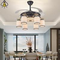 ราคา 42โคมไฟพัดลมที่มองไม่เห็นนิ้วโคมไฟพัดลมเพดานทองแดงบริสุทธิ์สำหรับห้องรับประทานอาหารและห้องนั่งเล่น LEB8 (24374012534)