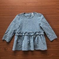 ราคา เสื้อ zara ลายสก็อตสีฟ้า (2013521238)