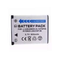 ราคา แบตกล้อง Nikon EN-EL10 / FNP-45 / LI-40B / CNP80 900mAh สำหรับNikon COOLPIX S60, S80, S200, S202, S203, S210, S220, S22 (25763021046)