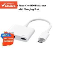 ราคา อะแดปเตอร์ USB C เป็น HDMI สําหรับสายเชื่อมต่อหน้าจอ IOS Sync Type-C ตัวแปลง AV ดิจิตอลจอภาพ HDTV (25642770091)