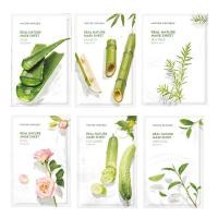 ราคา NATURE REPUBLIC แผ่นมาส์กจากธรรมชาติจากสาธารณะจริง 6 ชนิด (10 ชิ้น) - ว่านหางจระเข้, ต้นชา, กุหลาบ, แตงกวา, แผ่นมาส์กชาเขียว (21759490566)