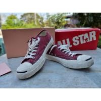 ราคา NEWconverse JACK PURCELL addict japan edition สีเลือดหมู เบอร์ 8.5 (11982958335)