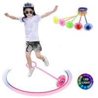 ราคา Hulahup Foot Light Up ของเล่นฮูลาฮูป Jumpball Yoyo แฟลชกระโดด LED (44407678935)
