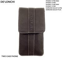 ราคา De’lonchi ซองใส่โทรศัพท์หนังแท้ มือถือ1เครื่อง กระเป๋าเหน็บเอว สอดเข็มขัด หนังวัว 100% กป.หนังชาย (24802203952)