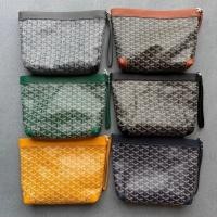 ราคา Goyard สไตล์ใหม่ Presbyopic con/ti Series คลัทช์ผู้ชายคลาสสิกโลโก้พิมพ์แต่งหน้าแป้งกระเป๋าเดินทางกระเป๋าผู้หญิง (46204325612)