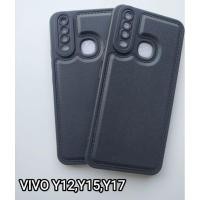 ราคา CASE VIVO Y12 Y15 Y17 BLACK PRO LEATHER BLACK SILICON SOFTCASE (26037976662)