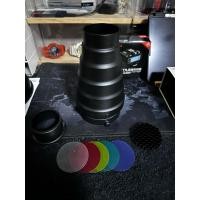 ราคา Snoot mount godox รังผึ้ง+สีกรอง 5 สี ไม่เคยใช้ (29701240680)