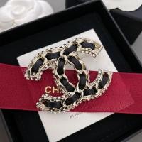ราคา เข็มกลัดโซ่หนังสไตล์ใหม่ดีไซน์.Double C จากChanel (53554343614)