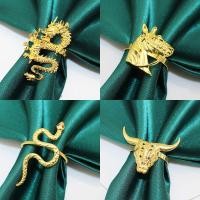 ราคา ✨ แหวนผ้าเช็ดปาก 12 นักษัตร ขายดีสุดๆ (โลหะสวยงาม) ขายส่งจากโรงงาน (55853917789)