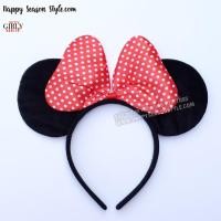ราคา ที่คาดผม หูสีดำ ติดโบว์ คาดผมมิกกี้เม้าส์ (1735609827)