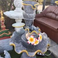 ราคา (pre oder) ชุดน้ำเทดอกลีลาวดี โอ่งน้ำล้น น้ำพุ น้ำผุด ของแต่งบ้าน ของแต่งสวน (13662488181)