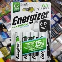 ราคา (แพคเกจEU) ถ่านชาร์จ Energizer 2300mAh AA 4ก้อน Ni-MH ของใหม่ ของแท้ made in japan (23420869434)