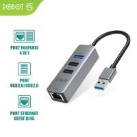ราคา หุ่นยนต์ HEA100 USB 3.0/2.0 HUB Ethernet Adapter ของแท้ (21600400433)
