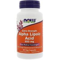 ราคา พร้อมส่ง!!! Now Foods, Alpha Lipoic Acid, Extra Strength, 600 mg, 60 Veg Capsules (7911286670)