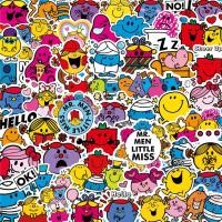 ราคา 80Pcs/Set ❉ Mr. Men and Little Miss . Funny Emoji Stickers ❉ DIY Fashion Decals Doodle Stickers (13399327410)