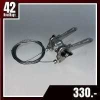 ราคา สับถังจักรยาน Sunrace ถังคลาสสิกรัดท่อ 28.6 mm แบบไม่มี index จานหน้า 2 ใบ เฟืองหลัง 5-7 ชั้น มาพร้อมสายในเกียร์ 2 เส้น (9563772659)