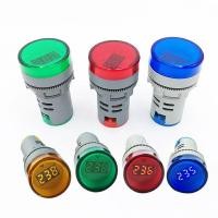 ราคา 22มิลลิเมตรLEDจอแสดงผลดิจิตอลวัดแรงดันไฟฟ้าโวลต์ มิเตอร์ แสดงสถานะสัญญาณโวลต์มิเตอร์ไฟทดสอบC Omboช่วงวัด60-500โวลต์AC (25868976648)