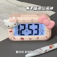 ราคา นาฬิกาปลุก alarm clock HelloKitty นาฬิกาปลุกนักเรียนเฉพาะนาฬิกาปลุก Wake Up Handy เครื่องมือนาฬิกาอิเล็กทรอนิกส์เด็กหนุ่มๆสาวๆใช้นาฬิกา (50602179329)